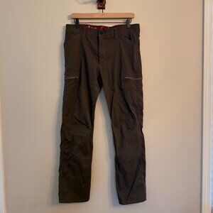 Wrangler Men's Dark Grey All Terrain Cargo Pants
